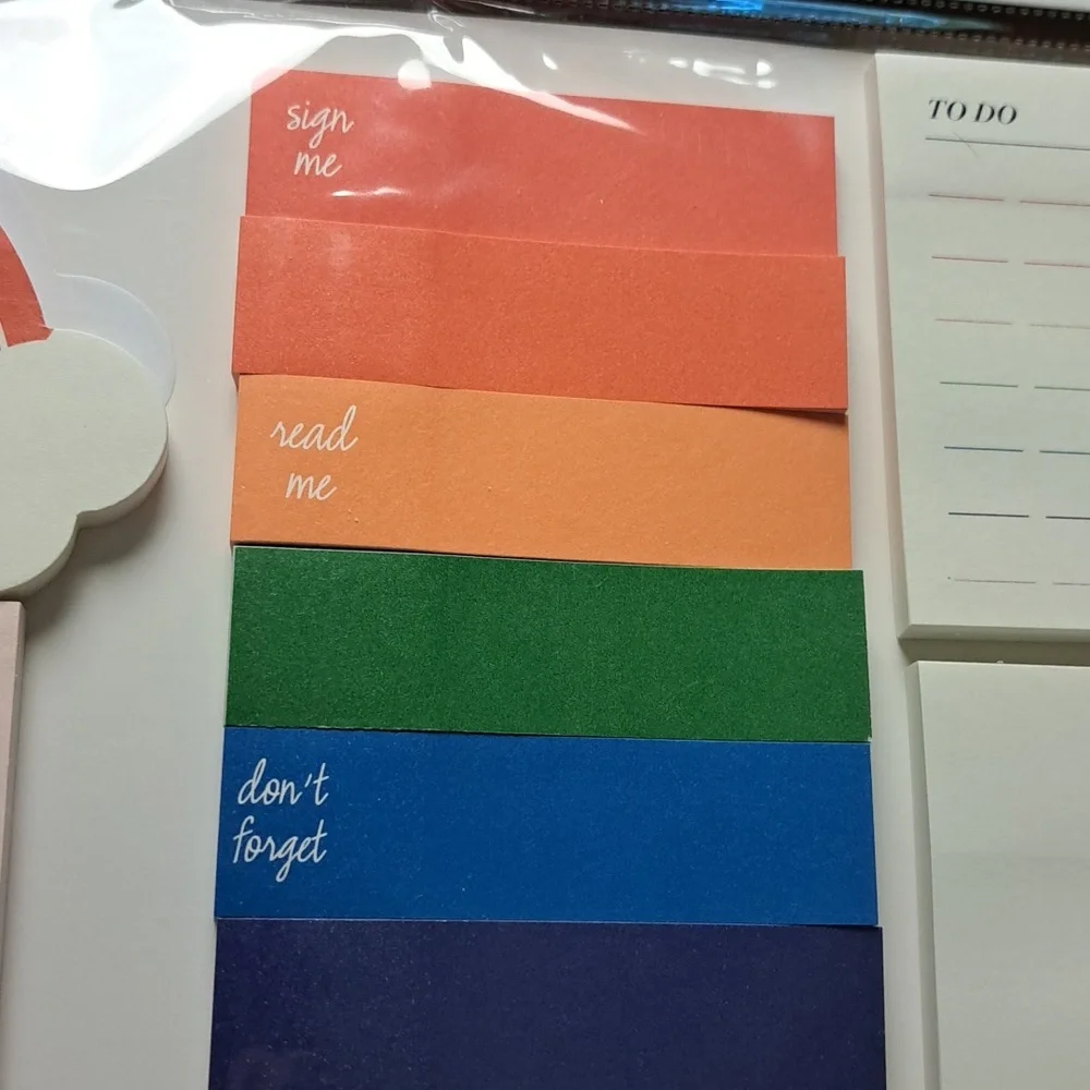 Office accessories sticky notes set/ BUNDLE ONLY 2or more items